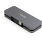 StarTech.com HB30AM4AB hub di interfaccia USB 3.2 Gen 1 (3.1 Gen 1) Type-A 5000 Mbit/s Nero, Grigio