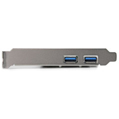 StarTech.com Scheda controller USB SuperSpeed 3.0 PCIe PCI Express a 2 porte con alimentazione SATA