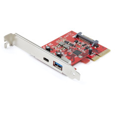 StarTech.com Scheda PCI Express USB-C USB-A a 2 porte - Adattatore scheda controller host USB 3.2 Gen 2 PCI Express Tipo C A 10