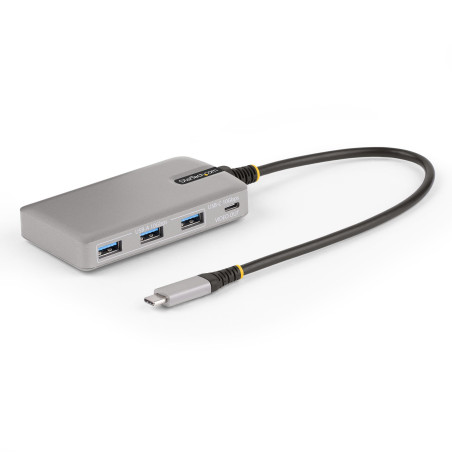 StarTech.com Hub USB-C a 4 porte con uscita video USB-C DP Alt Mode 4K 60Hz - 3x USB Type-A, 1x USB Type-C, 100W PD