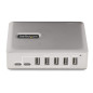 StarTech.com 10G5A2CS-USB-C-HUB hub di interfaccia USB 3.2 Gen 2 (3.1 Gen 2) Type-C 10000 Mbit/s Argento