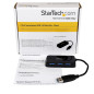 StarTech.com Hub Mini USB 3.0 SuperSpeed a 4 porte portatile - Nero