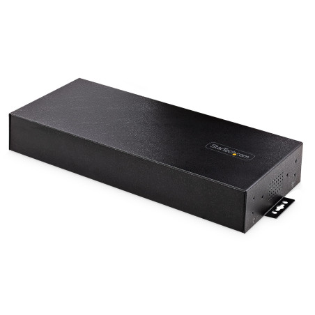 StarTech.com Hub USB 3.0 Alimentato a 16 Porte - Multipresa USB-A Industriale 5Gbps Installabile a Muro/Rack/DIN - Protezione