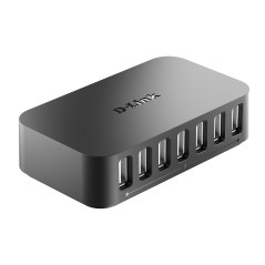 D-Link DUB-H7 USB 2.0 Type-B 480 Mbit s Nero