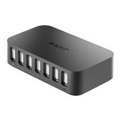 D-Link DUB-H7 USB 2.0 Type-B 480 Mbit s Nero