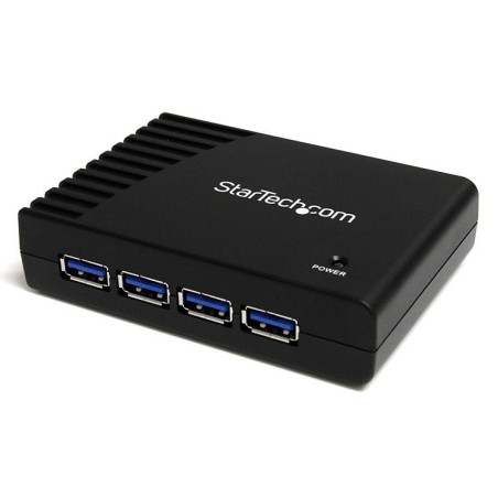 StarTech.com Hub a 4 porte USB 3.0 SuperSpeed, colore nero