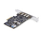 StarTech.com Scheda di Espansione PCIe USB a 5 porte, USB 3.2 10Gbps, scheda PCI Express con 4 porte USB-C, 1 porta interna