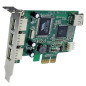 StarTech.com Scheda Pci Express basso prfilo con 4 porte USB 2.0 ad alta velocità