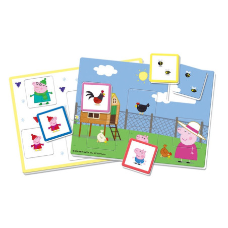 Clementoni Peppa Pig Bingo Gioco da tavolo Puzzle