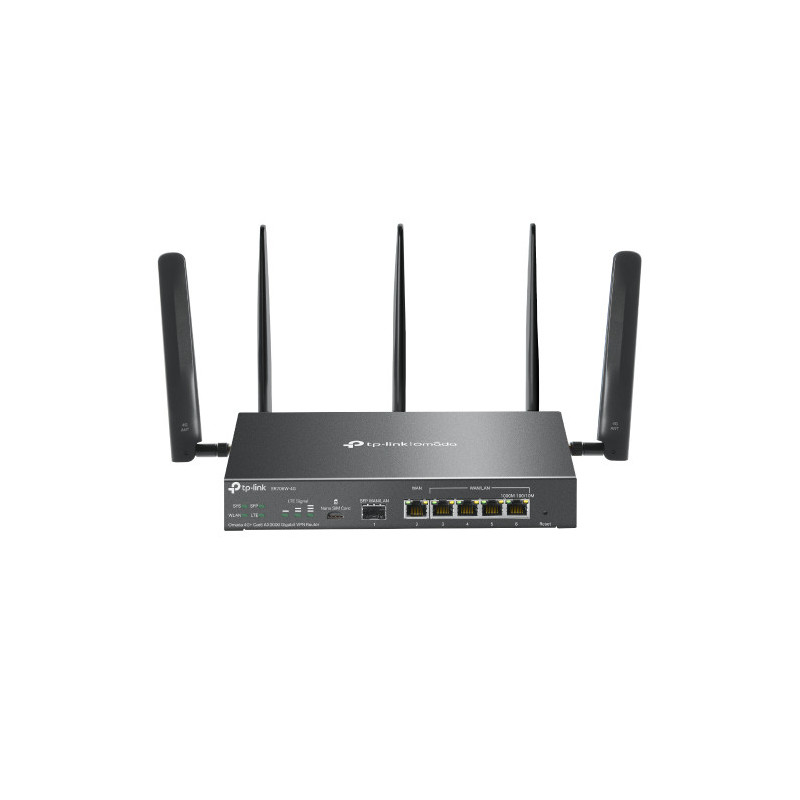 TP-Link Omada ER706W-4G router wireless Gigabit Ethernet Dual-band (2.4 GHz/5 GHz) Nero