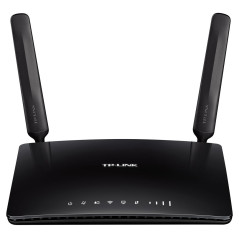 TP-Link TL-MR6400 router wireless Fast Ethernet Banda singola (2.4 GHz) 4G Nero