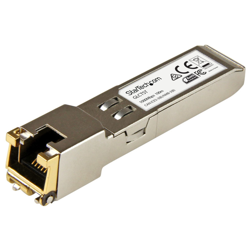 StarTech.com Cisco GLC-T Compatibile Ricetrasmettitore SFP - 1000BASE-T