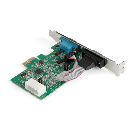 StarTech.com Scheda Seriale PCI Express con 2 Porte - Controller PCIe RS232 - 16950 UART - Scheda Seriale di Espansione DB9 a