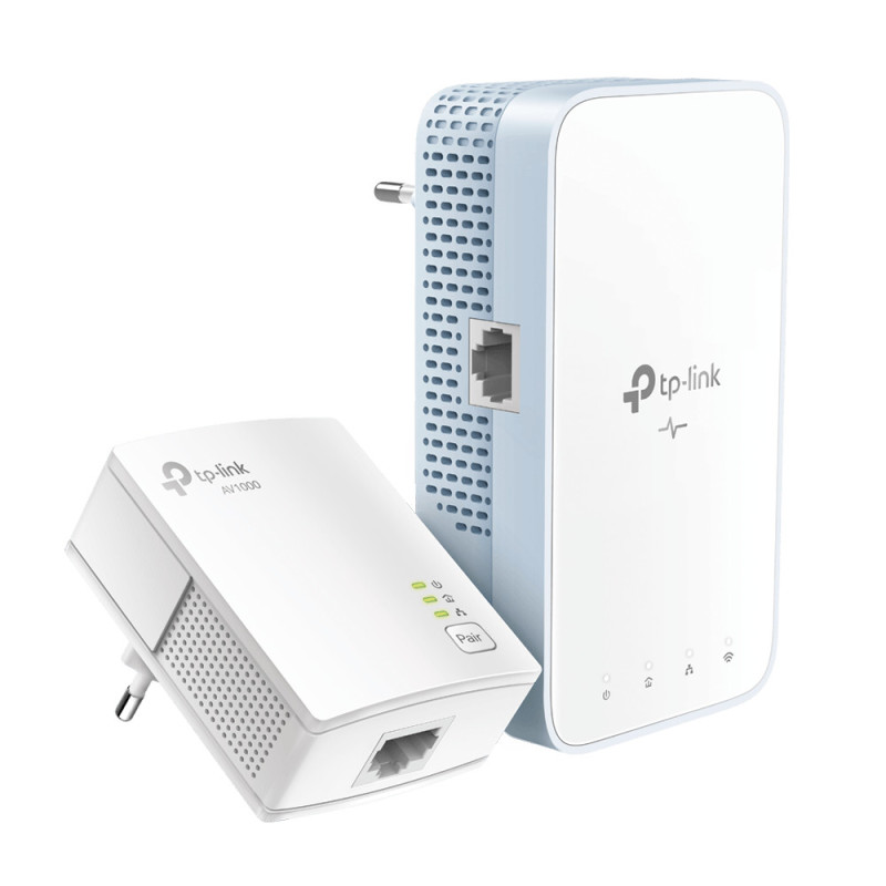 TP-Link TL-WPA7517 KIT adattatore di rete PowerLine 1000 Mbit/s Collegamento ethernet LAN Wi-Fi Bianco