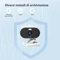 Imou Versa Telecamera 2MP Wi-Fi da interno esterno con sirena e faretto