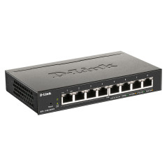 D-Link DGS-1100-08PV2 Gestito L2/L3 Gigabit Ethernet (10/100/1000) Supporto Power over Ethernet (PoE) Nero