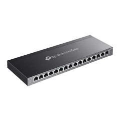 TP-Link Omada SG2016P switch di rete Gestito L2 L2+ Gigabit Ethernet (10 100 1000) Supporto Power over Ethernet (PoE) Nero