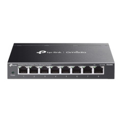 TP-Link ES208G switch di rete Gestito Gigabit Ethernet (10 100 1000) Nero