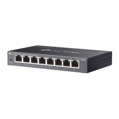 TP-Link ES208G switch di rete Gestito Gigabit Ethernet (10 100 1000) Nero