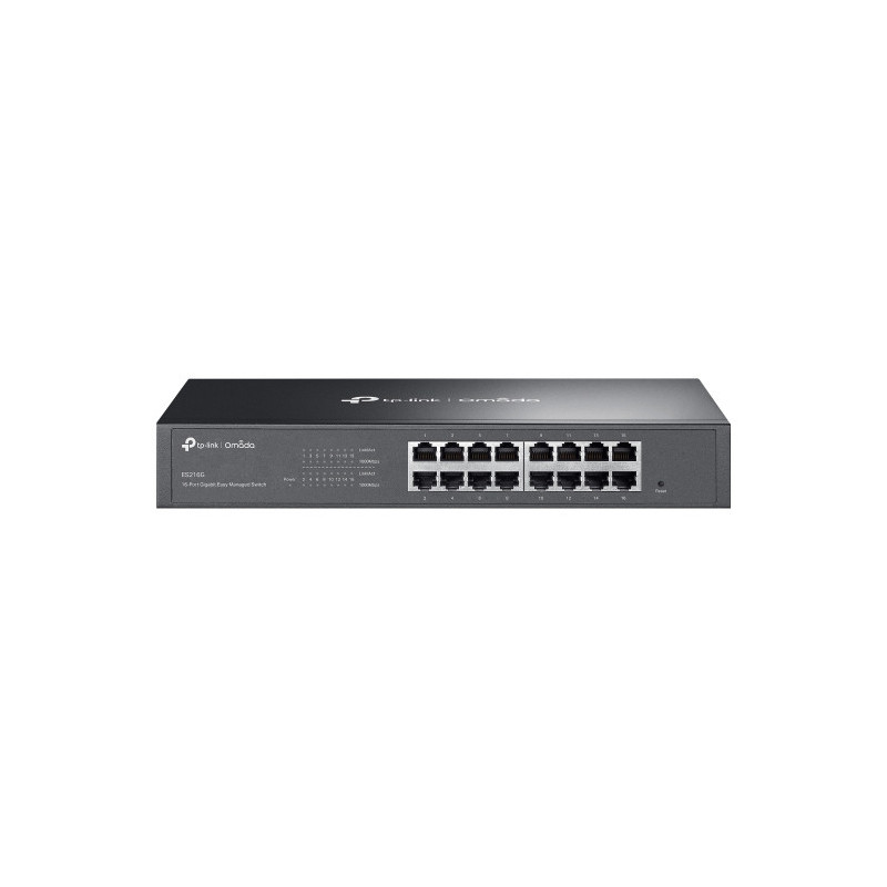 TP-Link ES216G switch di rete Gestito Gigabit Ethernet (10/100/1000) Nero