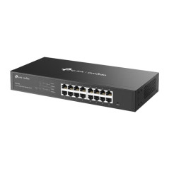 TP-Link ES216G switch di rete Gestito Gigabit Ethernet (10 100 1000) Nero