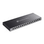 TP-Link Omada SG2016P switch di rete Gestito L2/L2+ Gigabit Ethernet (10/100/1000) Supporto Power over Ethernet (PoE) Nero