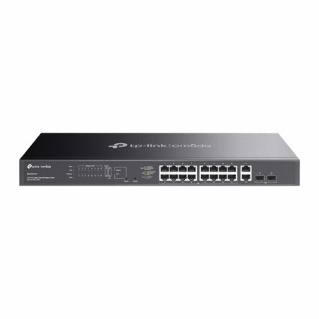 TP-Link ES220GMP switch di rete Gestito Gigabit Ethernet (10 100 1000) Supporto Power over Ethernet (PoE) Nero