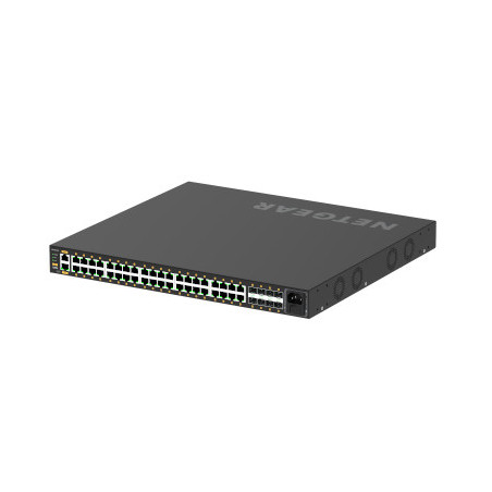 NETGEAR GSM4248PX-100EUS switch di rete Gestito L2/L3/L4 Gigabit Ethernet (10/100/1000) Supporto Power over Ethernet (PoE) Nero