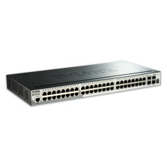 D-Link DGS-1510-52X switch di rete Gestito L3 Gigabit Ethernet (10 100 1000) 1U Nero