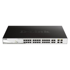 D-Link DGS-1210-24P Gestito L2 Gigabit Ethernet (10 100 1000) Supporto Power over Ethernet (PoE) Nero