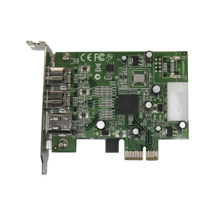 StarTech.com Scheda adattatore PCI Express FireWire 2b 1a 1394 a basso profilo - 3 porte