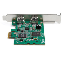 StarTech.com Scheda PCI Express FireWire a 2 porte - Adattatore PCIe FireWire 1394a