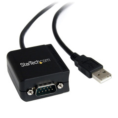 StarTech.com Cavo adattatore USB FTDI RS-232 a seriale 1 porta, isolamento ottico