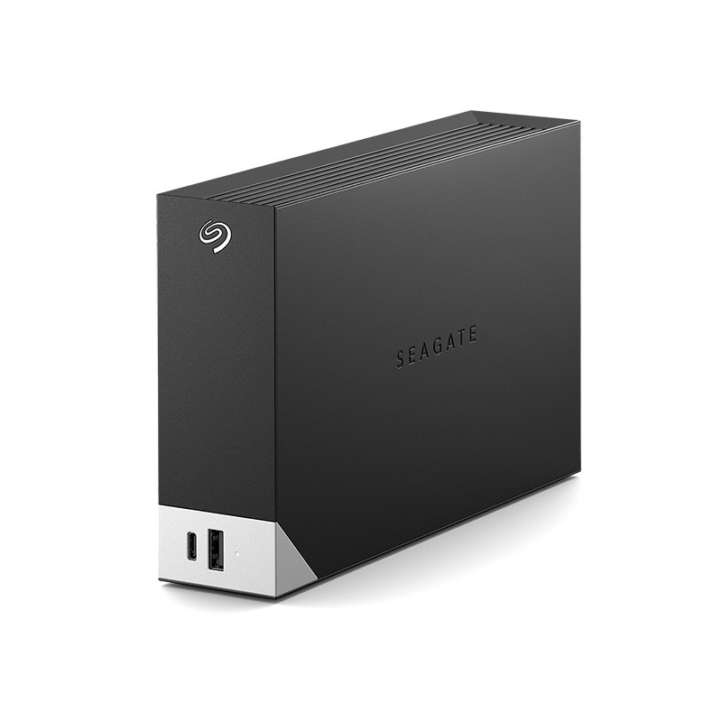 Seagate One Touch HUB disco rigido esterno 10 TB USB Type-A / USB Type-C 3.2 Gen 1 (3.1 Gen 1) Nero, Grigio