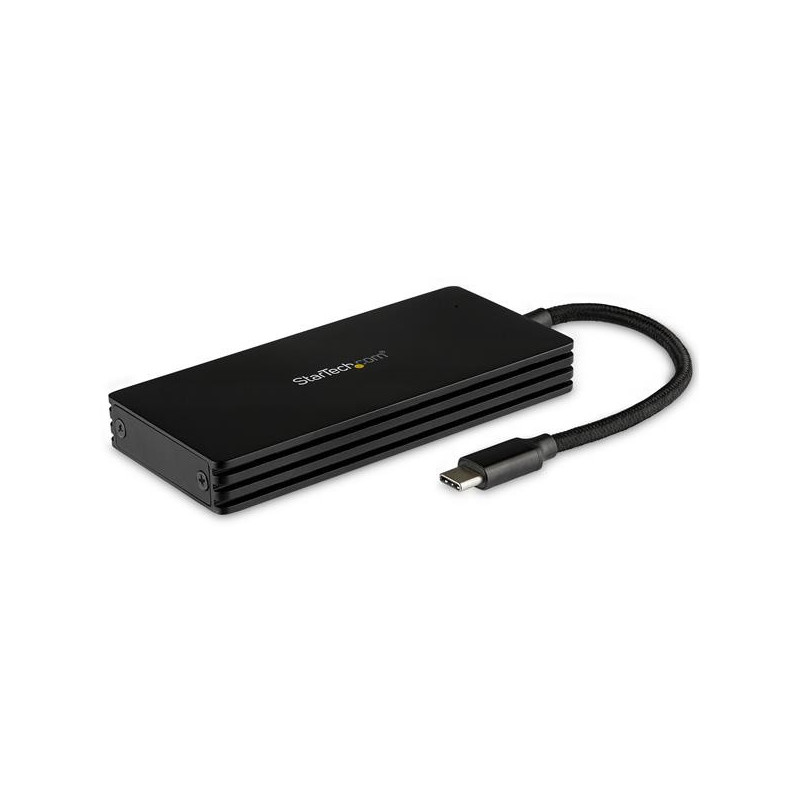 StarTech.com Enclosure M.2 SSD per Drive M.2 SATA - USB 3.1 (10Gbps) - USB-C