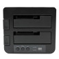 StarTech.com Docking Station per Hard Disk a 2 Slot - Duplicatore Standalone USB 3.0 (5 Gbps)/eSATA per SSD/HDD SATA III