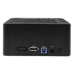 StarTech.com Docking Station per Hard Disk a 2 Slot - Duplicatore Standalone USB 3.0 (5 Gbps) eSATA per SSD HDD SATA III