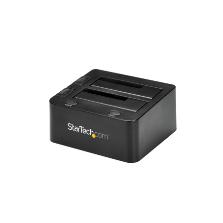 StarTech.com Docking Station USB 3.0 per doppio Hard Disk SSD / SATA da 2.5" / 3.5" con UASP