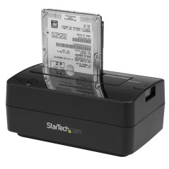 StarTech.com Docking Station per Hard Disk a Singolo Slot - Dock USB 3.1 (10 Gbps) eSATA per Hard Drive HDD SSD Esterno SATA