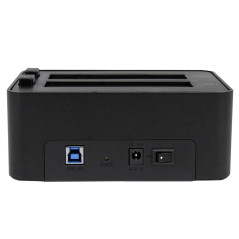 StarTech.com Dock duplicatore USB 3.0 a HD - Duplicatore di dischi rigidi HDD indipendente Clonatore ed Eraser