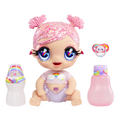 Glitter Babyz Doll Series 2- Dreamia Stardust (Pink/Rainbow)