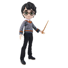 Wizarding World | Bambola articolata Harry Potter 20cm | Bacchetta e divisa di Hogwarts inclusa | Collezione Harry Potter | Per