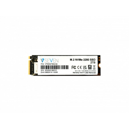 V7 V7SSD2TBNV3E drives allo stato solido 2 TB M.2 Serial ATA III NVMe 3D TLC