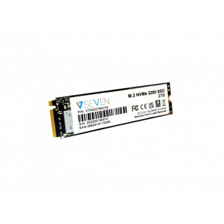 V7 V7SSD2TBNV3E drives allo stato solido 2 TB M.2 Serial ATA III NVMe 3D TLC