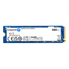 Kingston Technology 500G NV3 M.2 2280 NVMe SSD