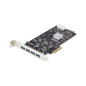 StarTech.com Scheda PCIe USB a 4 porte, USB 3.2 5Gbps, scheda di espansione PCI Express con 4 controller USB indipendenti, 4