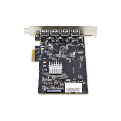 StarTech.com Scheda PCIe USB a 4 porte, USB 3.2 5Gbps, scheda di espansione PCI Express con 4 controller USB indipendenti, 4