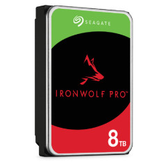 Seagate IronWolf Pro ST8000NT001 disco rigido interno 8 TB 7200 Giri min 256 MB 3.5" Serial ATA III