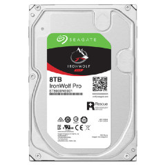 Seagate IronWolf Pro ST8000NT001 disco rigido interno 8 TB 7200 Giri min 256 MB 3.5" Serial ATA III