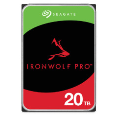 Seagate IronWolf Pro ST20000NT001 disco rigido interno 20 TB 7200 Giri min 256 MB 3.5"